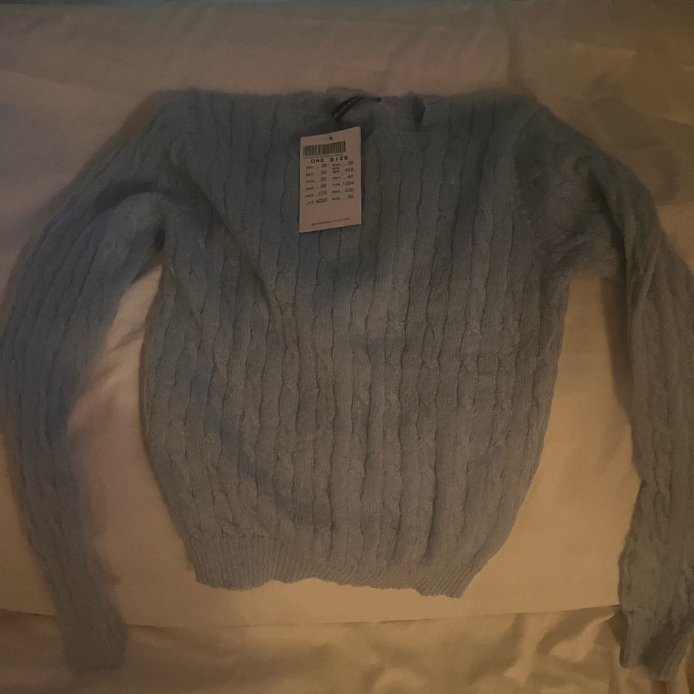 Brandy Melville blue sweater
